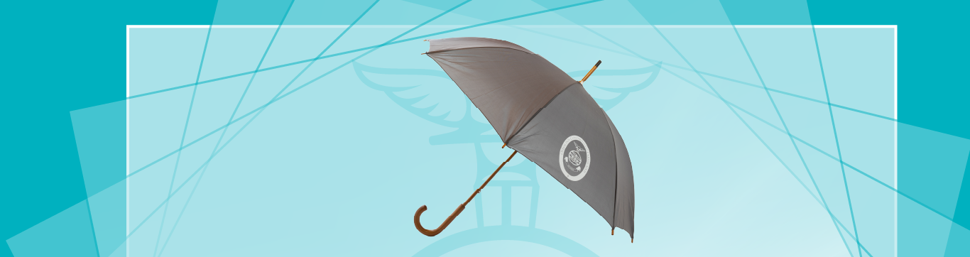 GUARDA CHUVA INSTITUCIONAL - CINZA