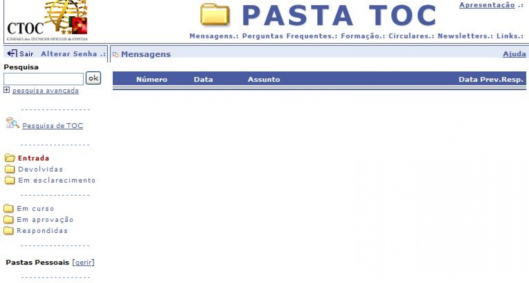 Pasta TOC